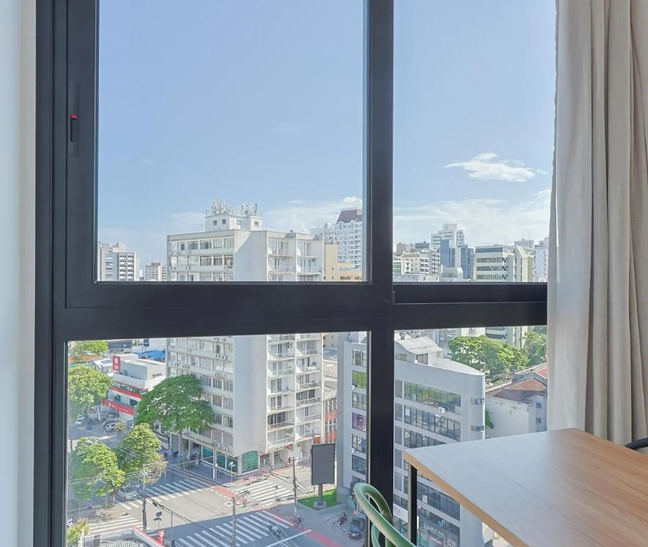 Studio Novo Central Com Piscina Флорианополис 0*,